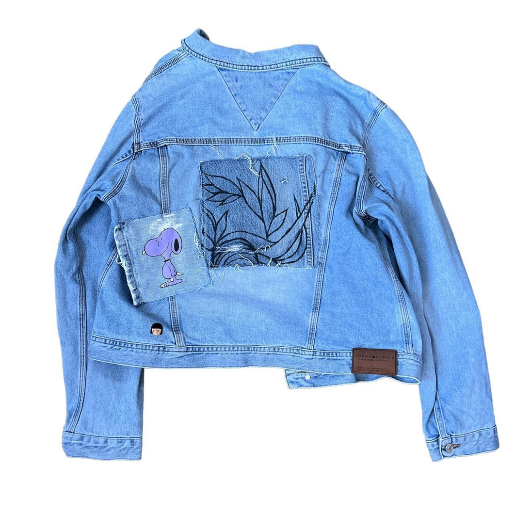 Not Snoopy Jean Jacket