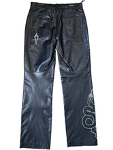 Load image into Gallery viewer, Tattoo Leather Pants #8