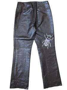 Tattoo Leather Pants  #5