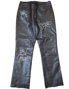 Tattoo Leather Pants  #5